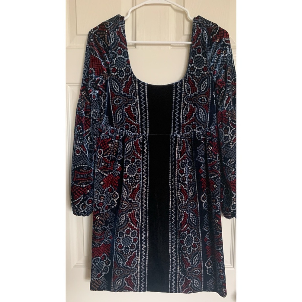 Free People Velvet Dress Women’s Size Small